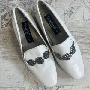 Vintage Leather Kenneth Cole Loafers Western Style Shoes‎